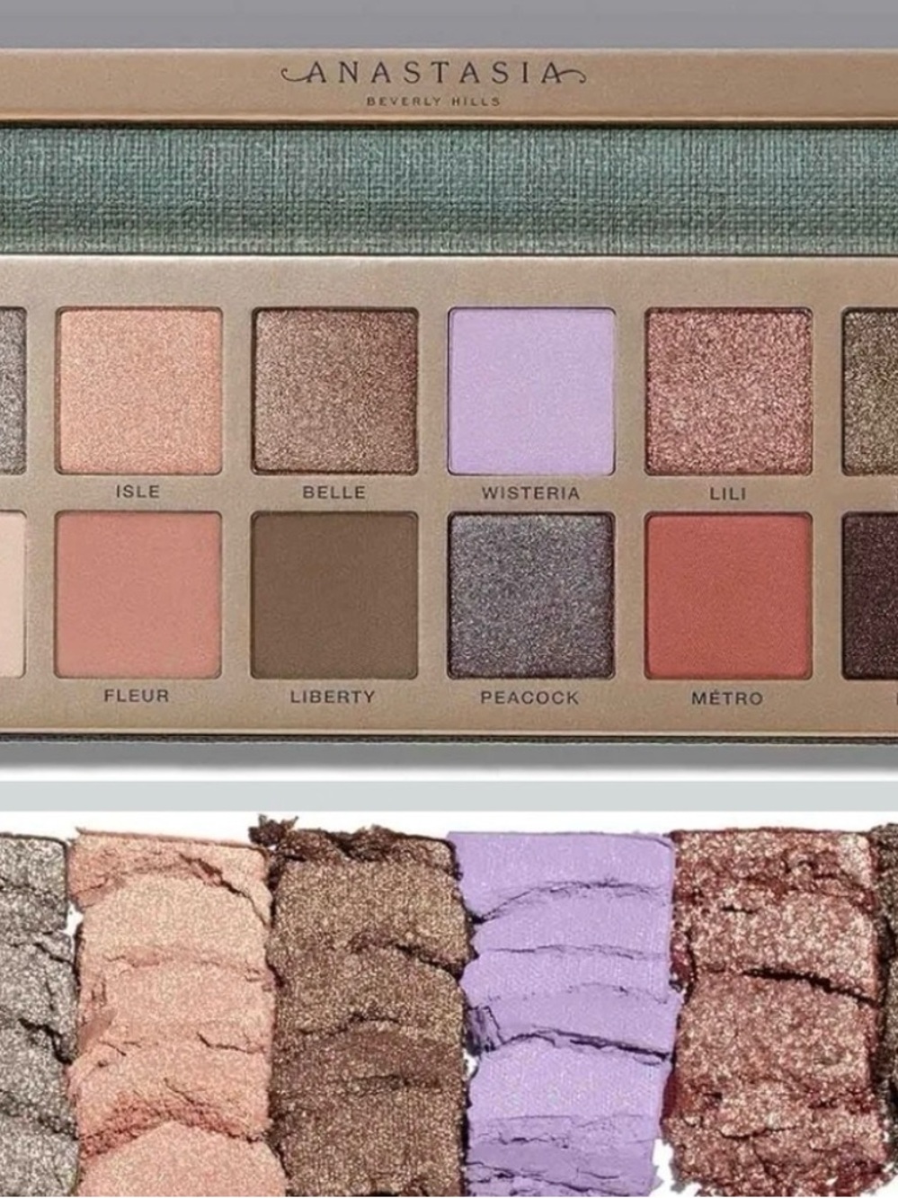 Anastasia Beverly Hills eyeshadow palette. Amazing color palette for spring.